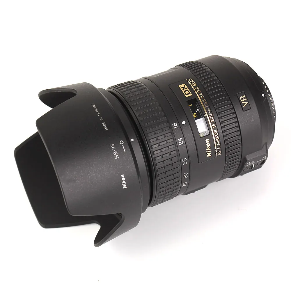 Nikon AF-S DX NIKKOR 18-200mm f/3.5-5.6G ED VR II Lens For Nikon SLR Cameras