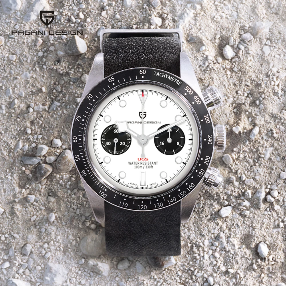 

PAGANI DESIGN Panda Retro Men's Watches Top Luxury Quartz Watch For Men Chronograph Waterproof Sapphire Mirror Luminous Man Gift