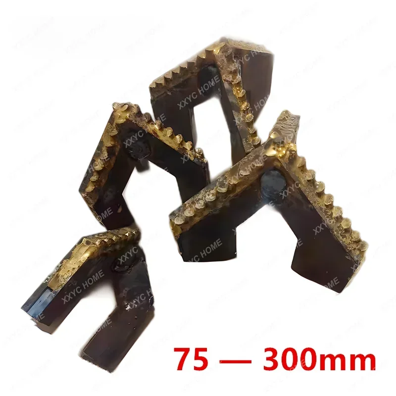 75mm - 300mm Three Wings Alloy Drill Bit 3 blades Digging Artesian Water Well Exploration Drilling Machine Accessories