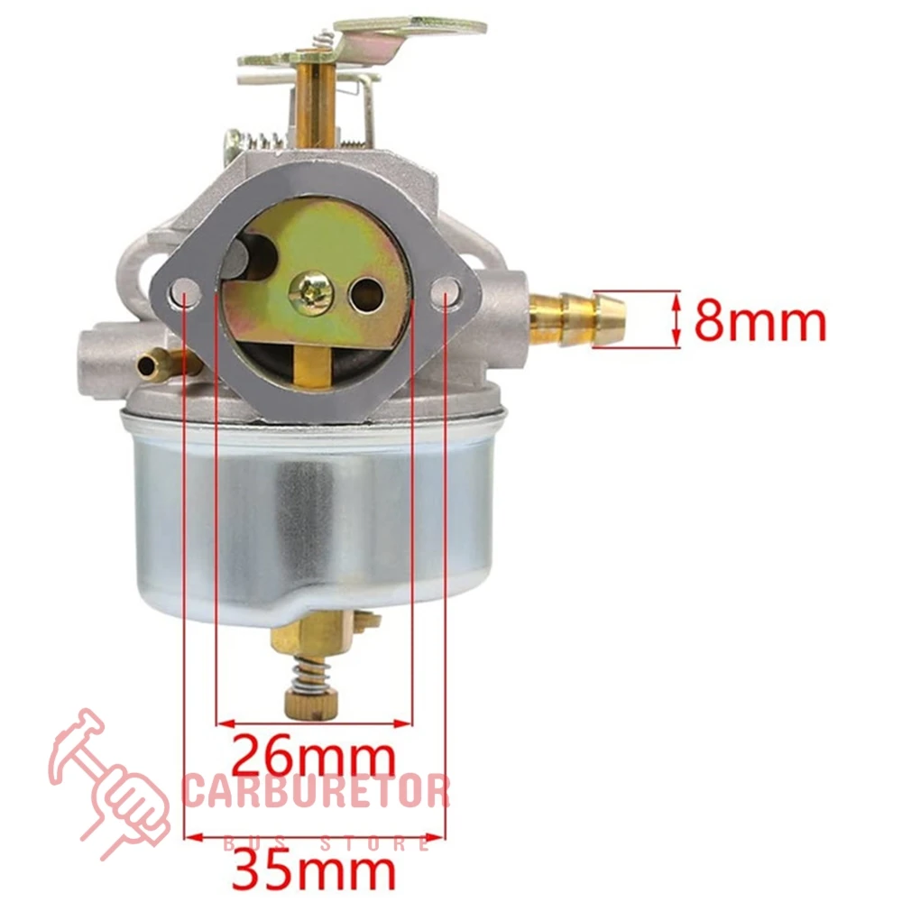 

632334A Ремкомплекты для Tecumseh 632370A 632110 632111 632334 632370 632536 640105 Заменяет комплекты для ремонта Tecumseh 632334carbureto