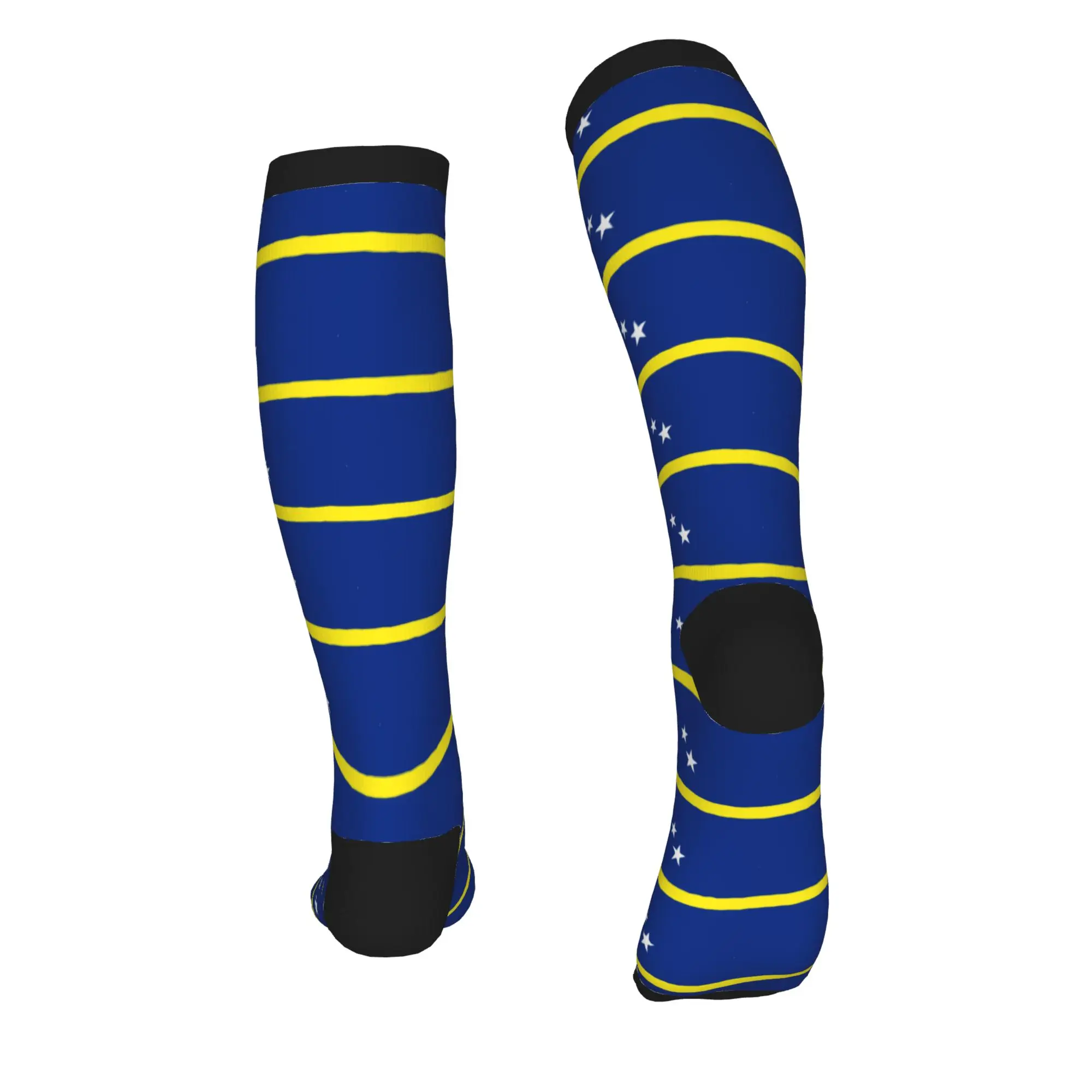 Curacao Flag Dress Socks Men Women Warm Fashion  Sports Compression Socks - view 3