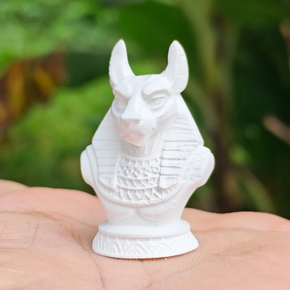 1.5 Inch Anubis Sculpture, Resin Material, Cultural Theme, Ethnic Style, Suitable for Study Room, Interior Decoration, Home Decor, Party Decoration, Men's Gift, Holiday Decoration, Living Room, Back-To-School Season Gift