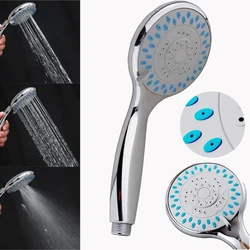 Bath Shower Adjustable Jetting Shower Head Water Saving Handheld Bathroom Adjustable 5 Modes SPA Shower Bath Head