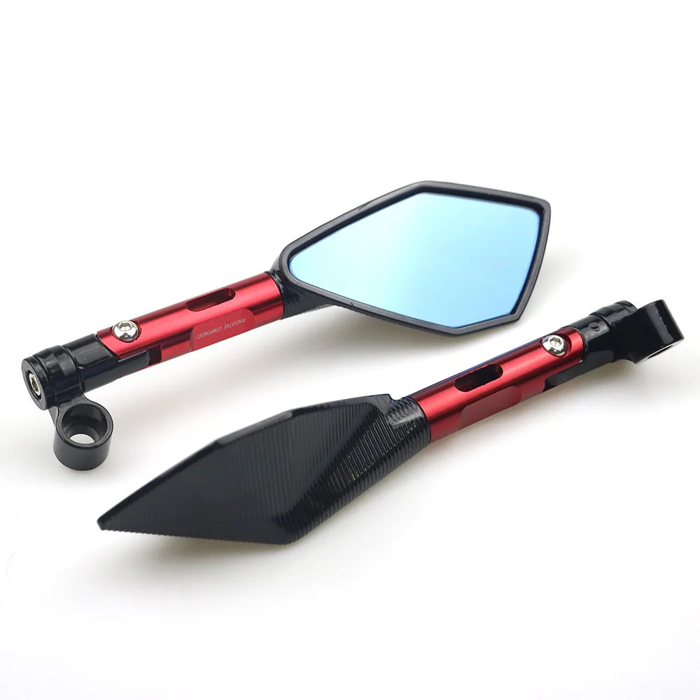 Universal New Motorcycle Rear View Mirror Sports Car Rearview Mirror CNC Aluminum Alloy Rear-view Mirrors Motorcycle Accessories