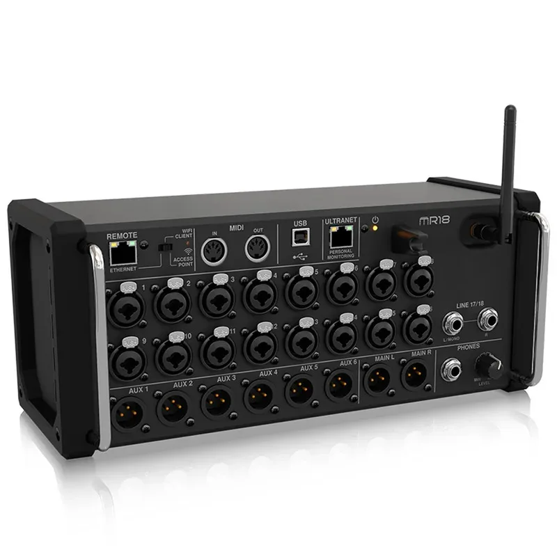 Picture 3: MR18 professional digital mixing console, mixing recording console, digital mixer, live audio multi-track recording console