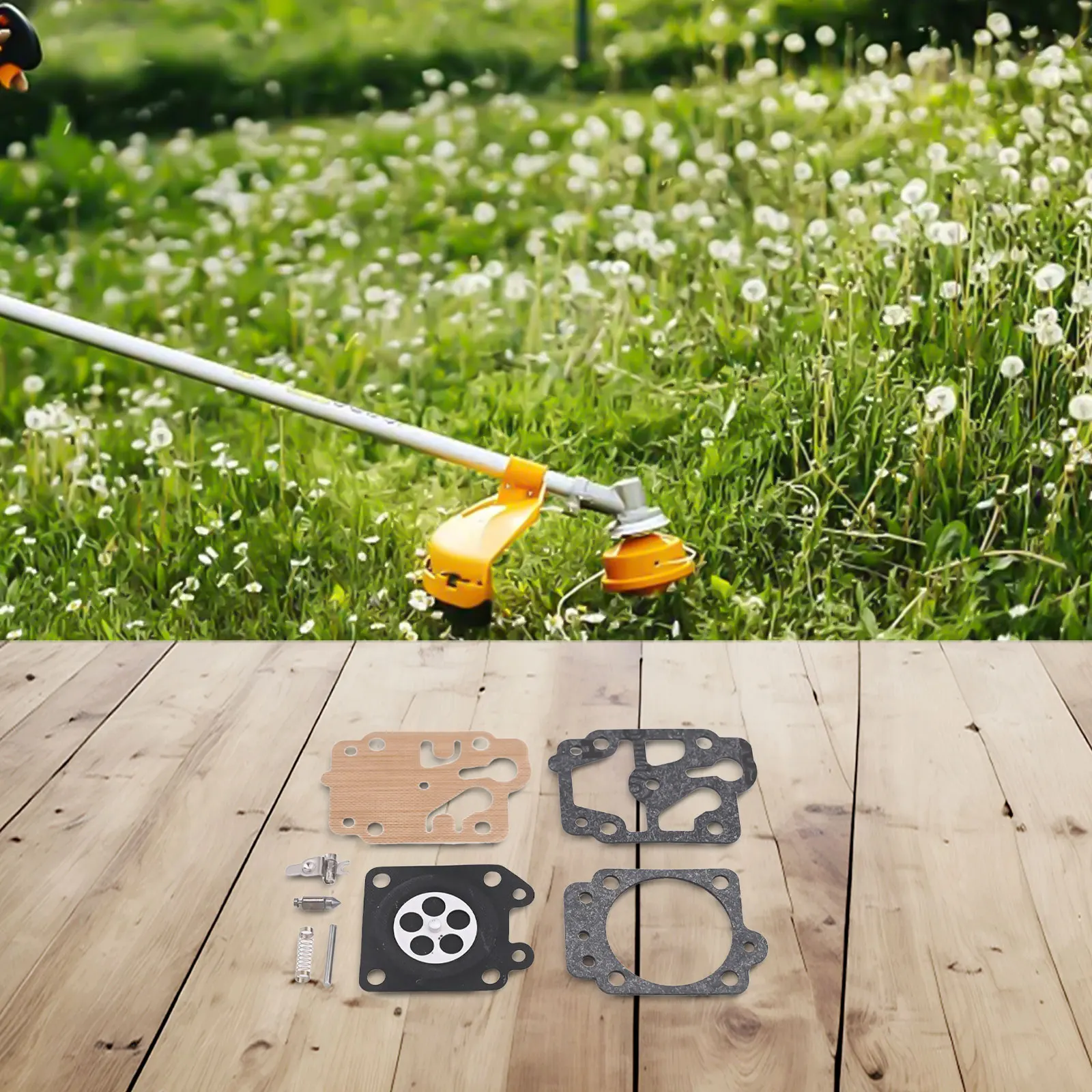 Ремкомплект мембраны карбюратора BC4125 BC4535 для ALKO, часть триммера для кустореза, 1 шт., простая установка