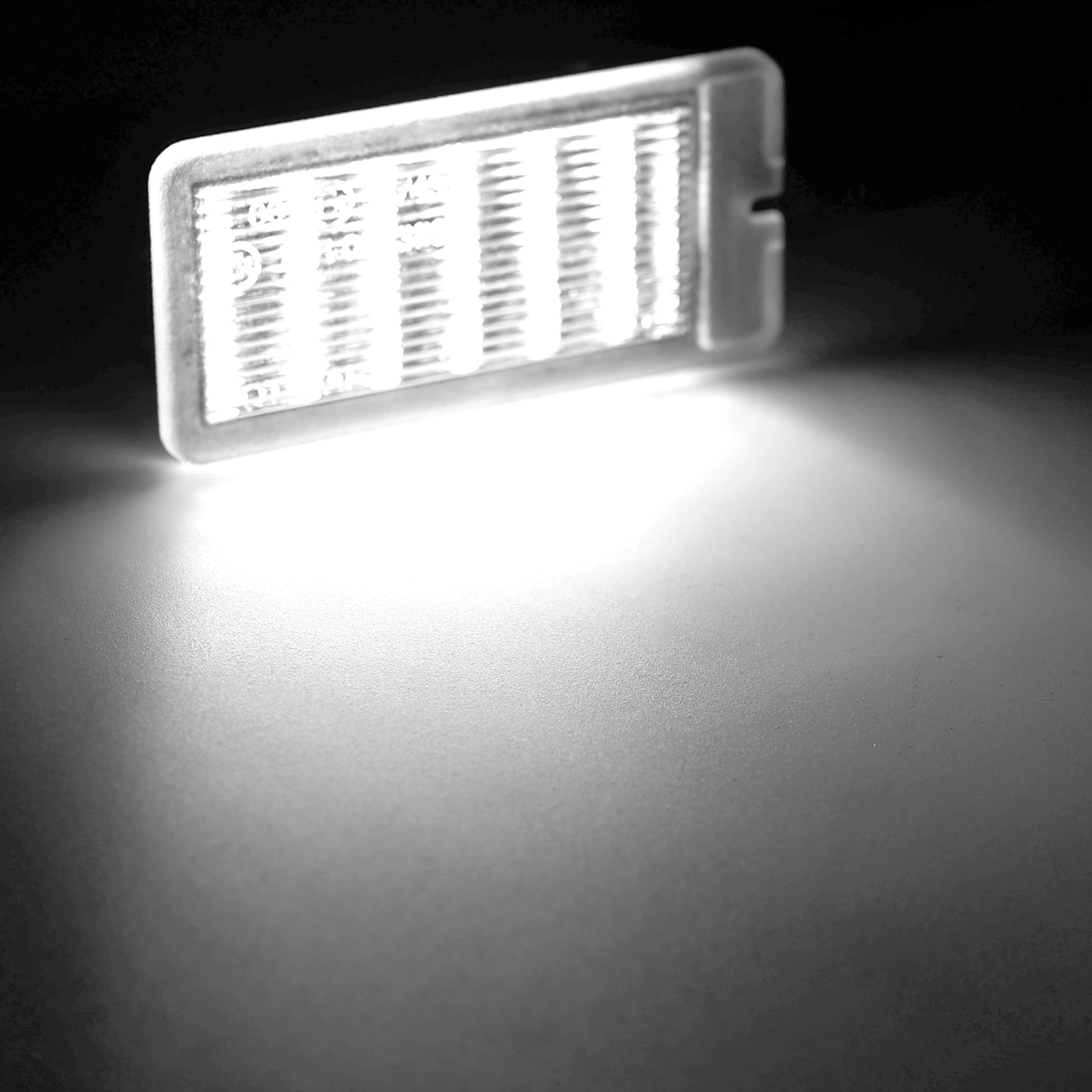 2PCS 6000K Xenon White LED Trunk Boot Luggage Compartment Interior Lights For Nissan Qashqai J12 Juke Note Pulsar