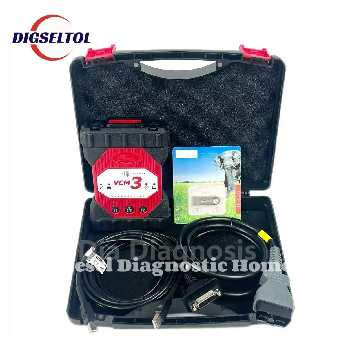 For Ford VCM 3 IDS VCM3 Professional Diagnostic and Programming Device Support CAN-FD and DoIP