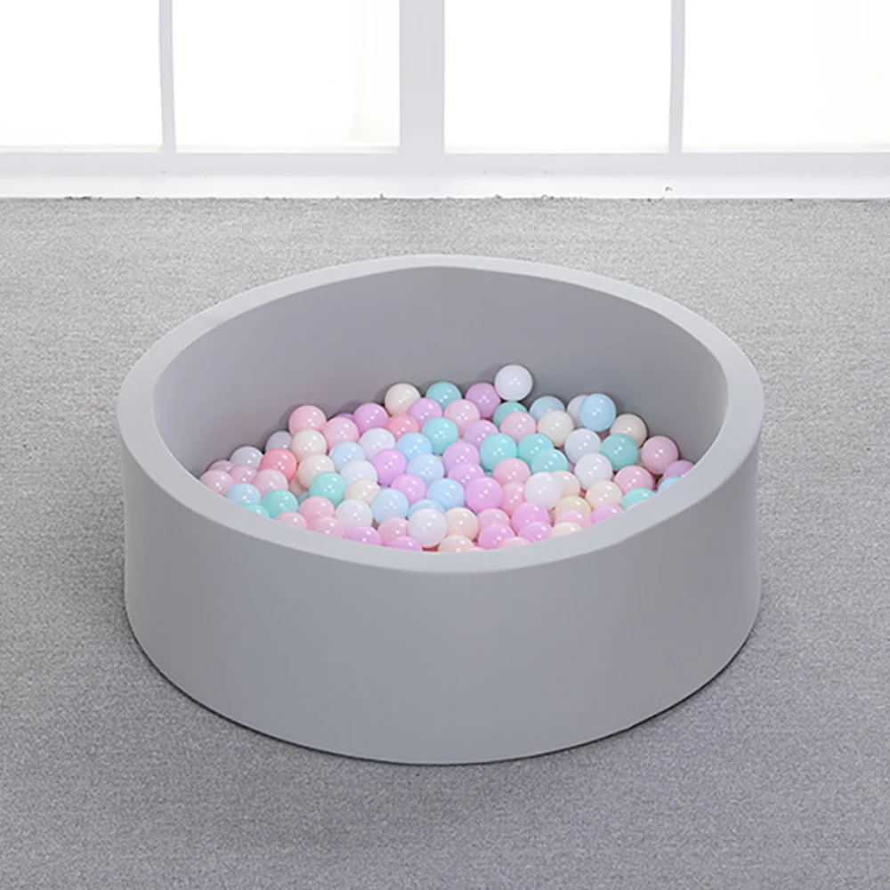 AnGku Ball Pit with Thickened Cotton for Toddlers 1-3 Playpen Ball Pool for Indoor and Outdoor Game Toy(Include 200 Ocean Balls)
