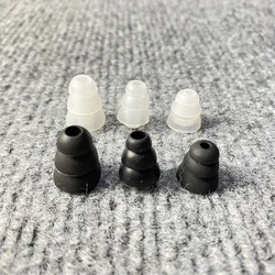 1/3/5/10Pair Three Layer Silicone Earphone Replacement Earbuds In-ear Wired Headphones Anti-slip Earplug S M L Eartips Cap