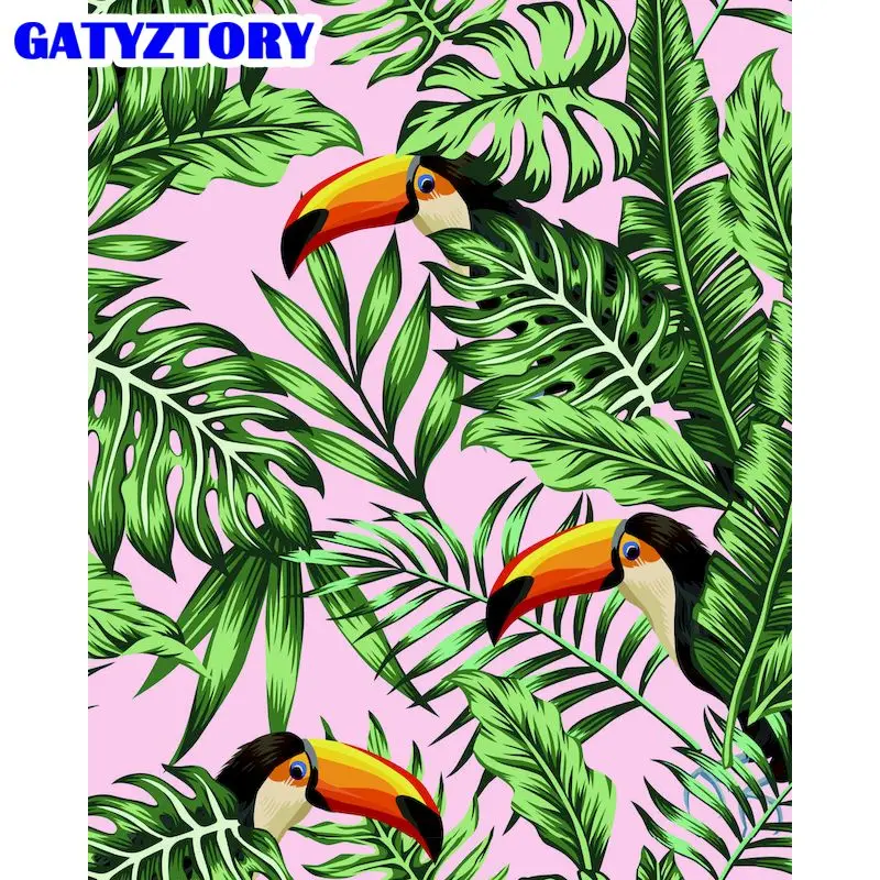 

GATYZTORY Diamond Painting Animal Diamond Mosaic Embroidery Kits 5d Diy Home Decor Gift Diamond Painting New Collection 2023