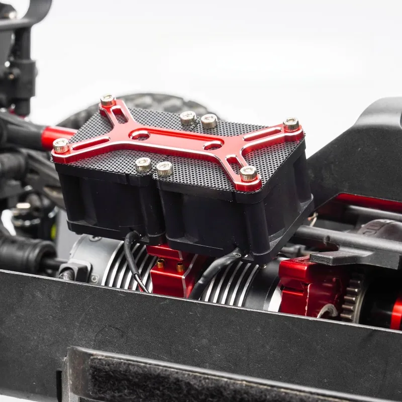 

1:7/1:8 ARRMA Mojave RC Cooling Kit -36/42/49/56 Motor Mounts 4028 High-Power Fan High Efficiency Heat Dissipation Upgrade Parts