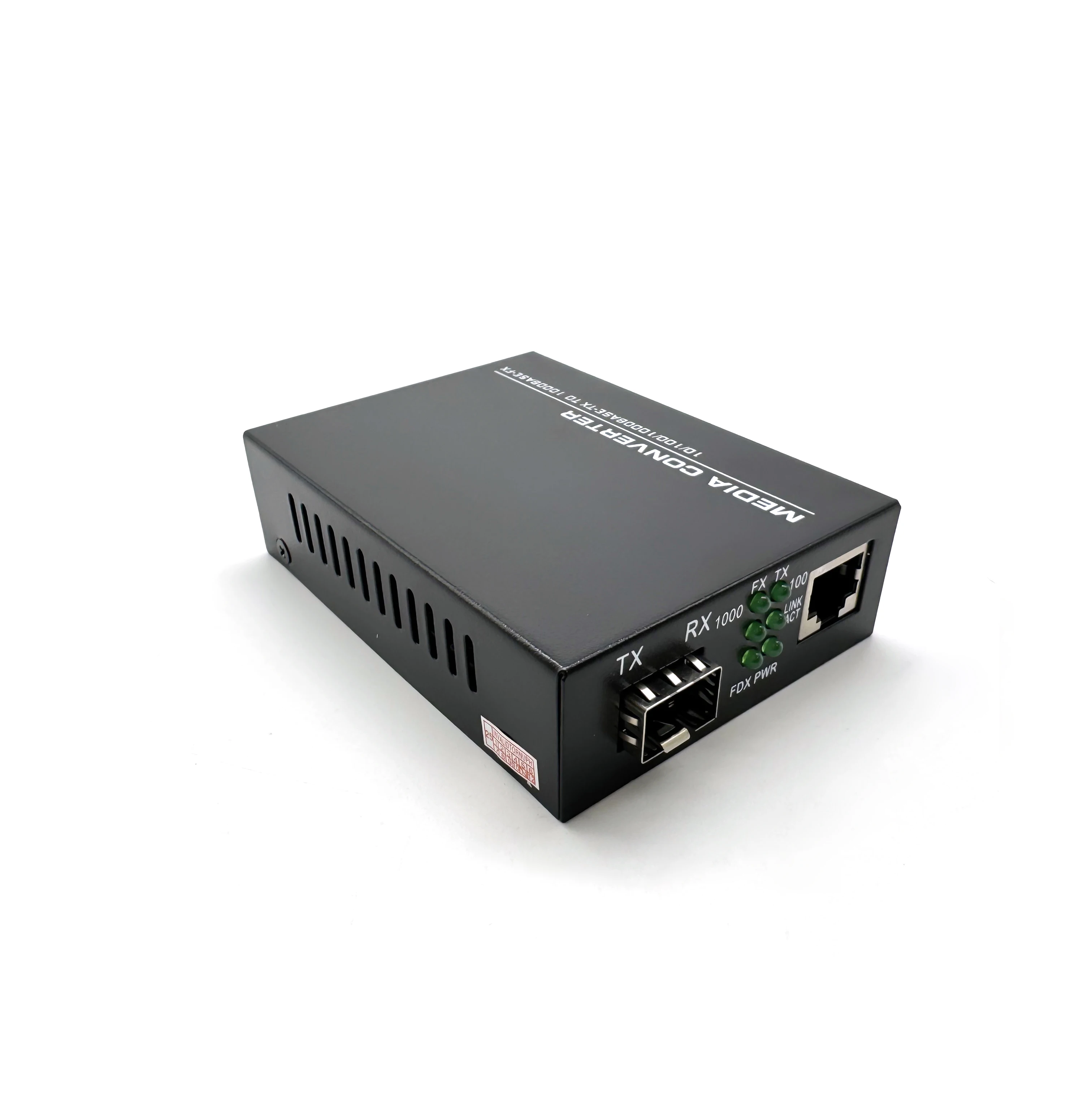 

10/100/1000M оптоволоконный Ethernet-коммутатор 1*1,25G оптоволоконный порт 1 порт RJ45, медиаконвертер, гигабитный одномодовый оптический приемопередатчик