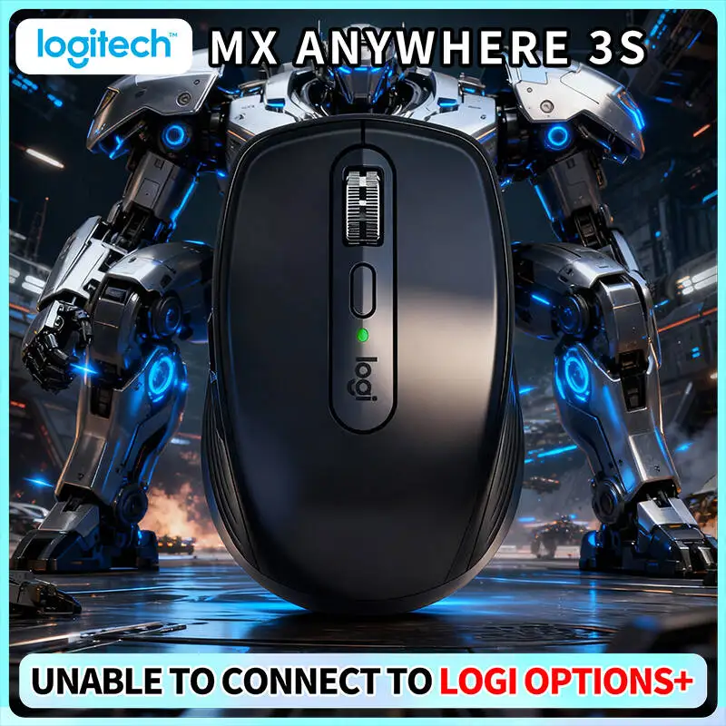 Top-Tier MX Anywhere 3S - 8K DPI Sensor, Multi-Device Sync, Silent Click, Perfect for Tea Festival & Back Office