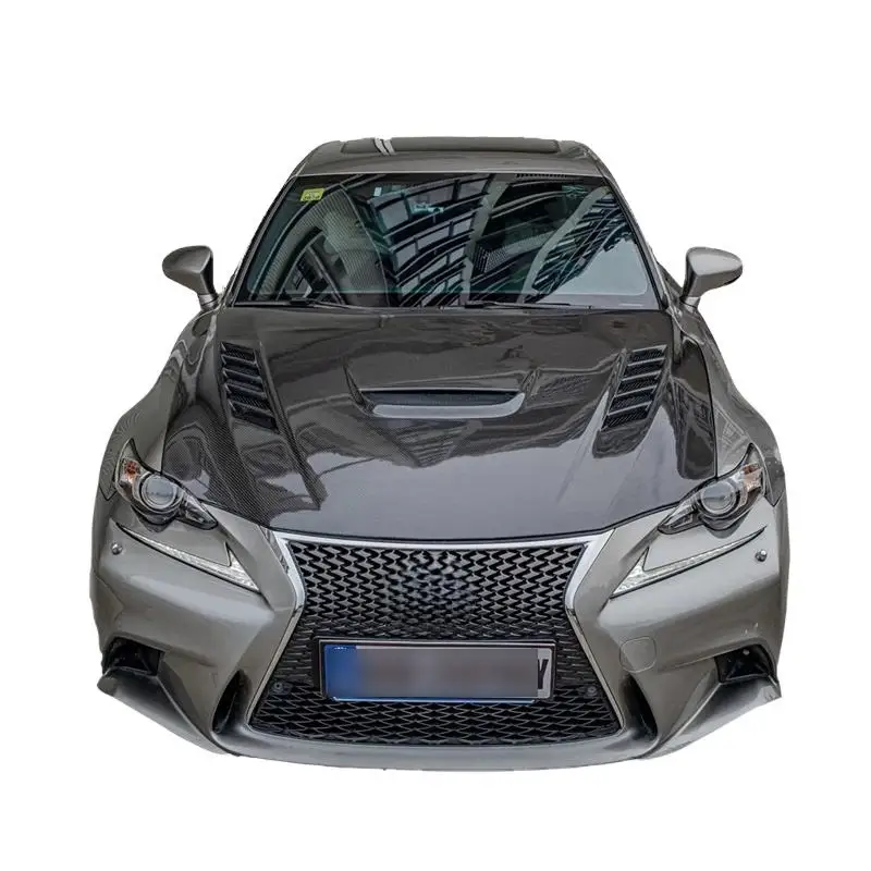 IS Carbon Fiber Fibre Engine Bonnet Hood For Lexus IS is200 is250 is300 Series 2013 2014 2015 2016 2017 2018 2019 DL-LS0926-05