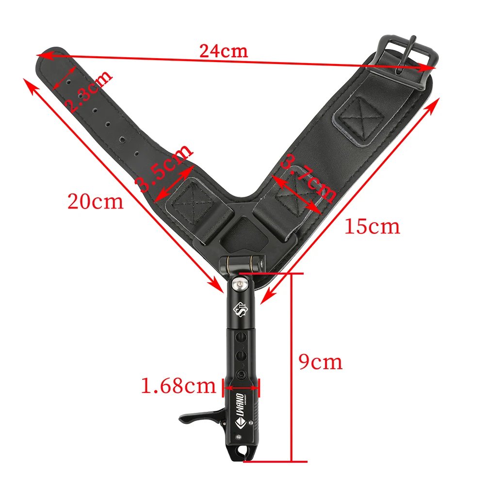 1pc Archery Bow Release Aid Compound Bow Wristband Trigger Left Right Hand Universal Shooting Hunting Pro Caliper Release