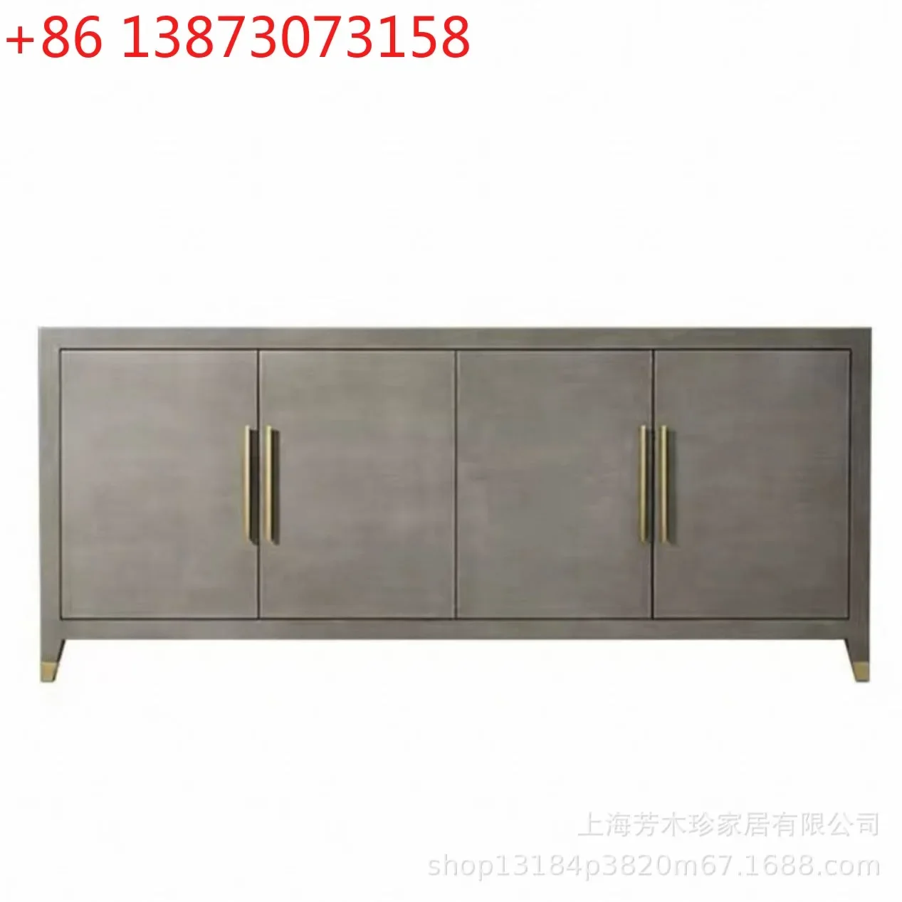 

Solid wood TV cabinet Villa clubhouse B & B living room entrance dining side cabinet