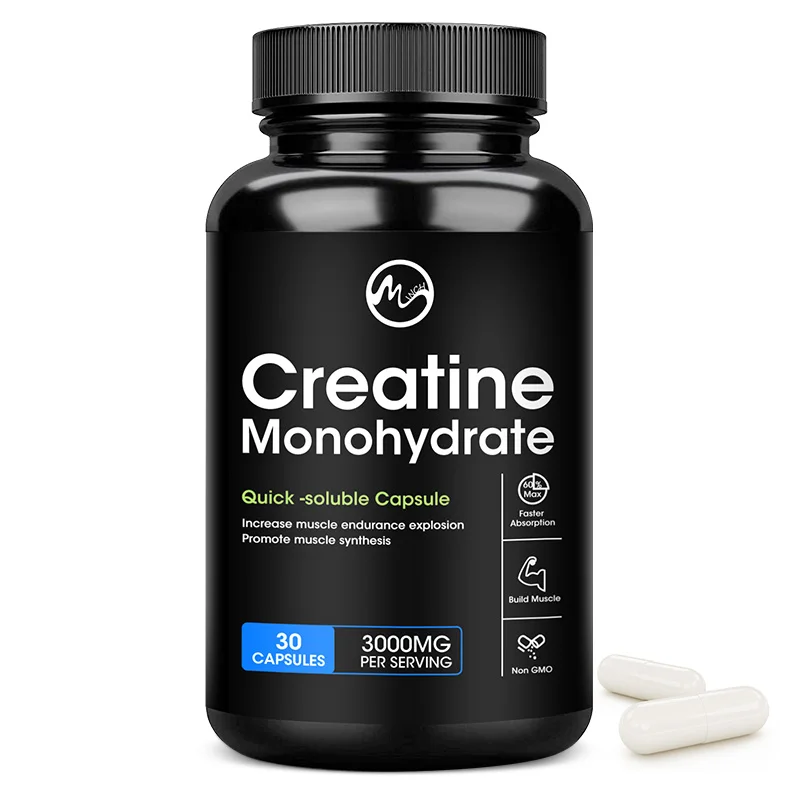 Creatine Monohydrate Protein Supplements - Pre/post Workout, Fitness, Strength, Muscle Building Provide Energy Supplements