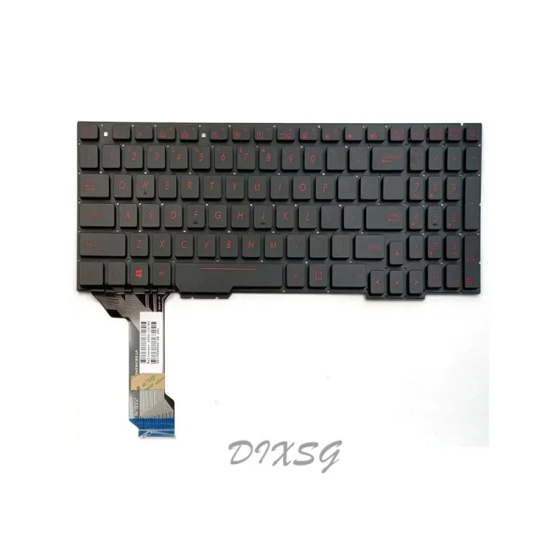 New for Asus ROG Strix gl553 gl553vd gl553ve gl553vw gl753 gl753vd gl753ve gl753vw series laptop keyboard US backlit