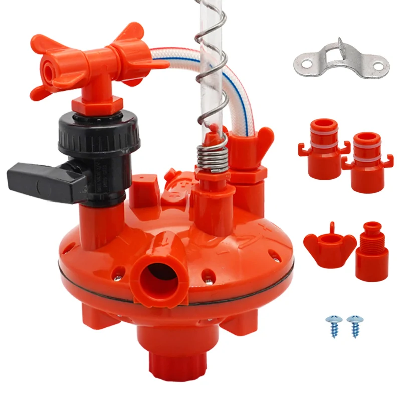 Poultry Chicken Farm Water Pressure Regulator Chicken Drinker Chicken House Quail Drinker Waterline Decompression Equipment