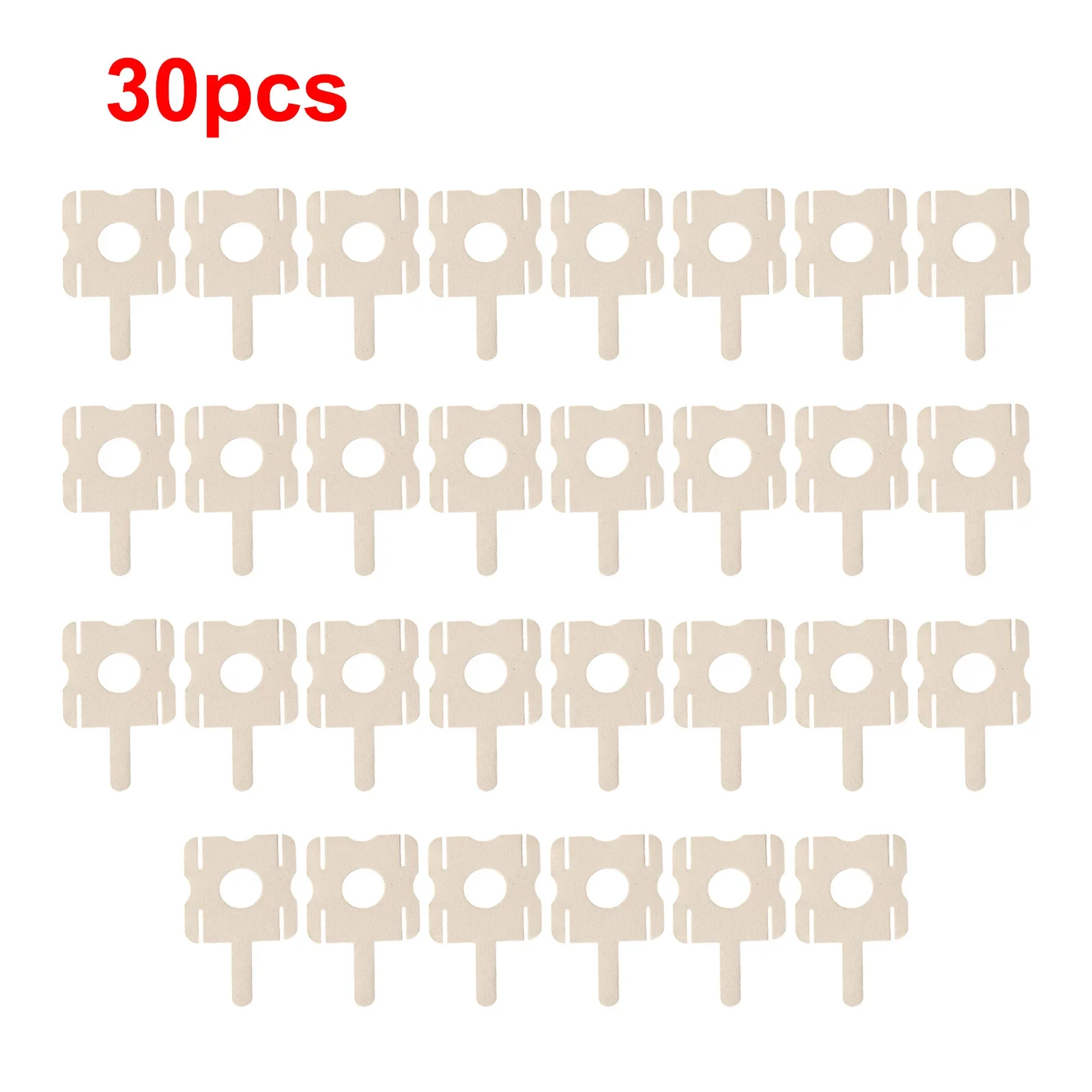 30pcs U-shaped Nickel Sheets 4S Lithium Battery Pack Replace Spot Welding Nickel Sheet Spot Welder Strip Power Tool Accessories