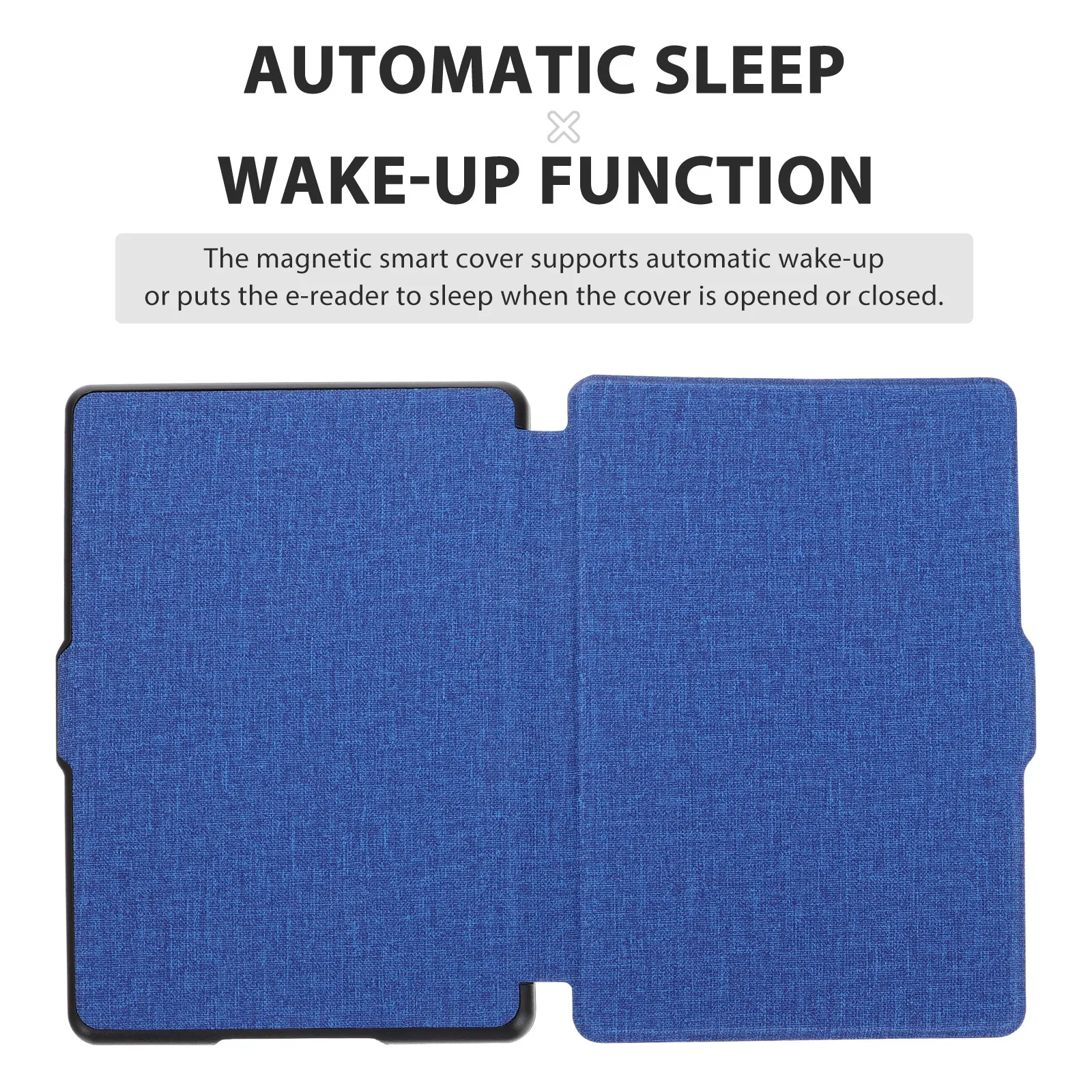

E-Book Reader Protective Cover Compatible 8Th Premium PU Tpu Oxford Cloth Auto Wake Sleep Protective Case