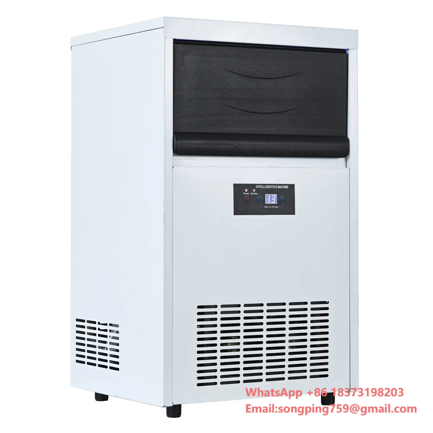

High Efficiency 40KG Commercial Ice Maker Machine Automatic Ice Cube Maker for Restaurant Bar Hotel Use