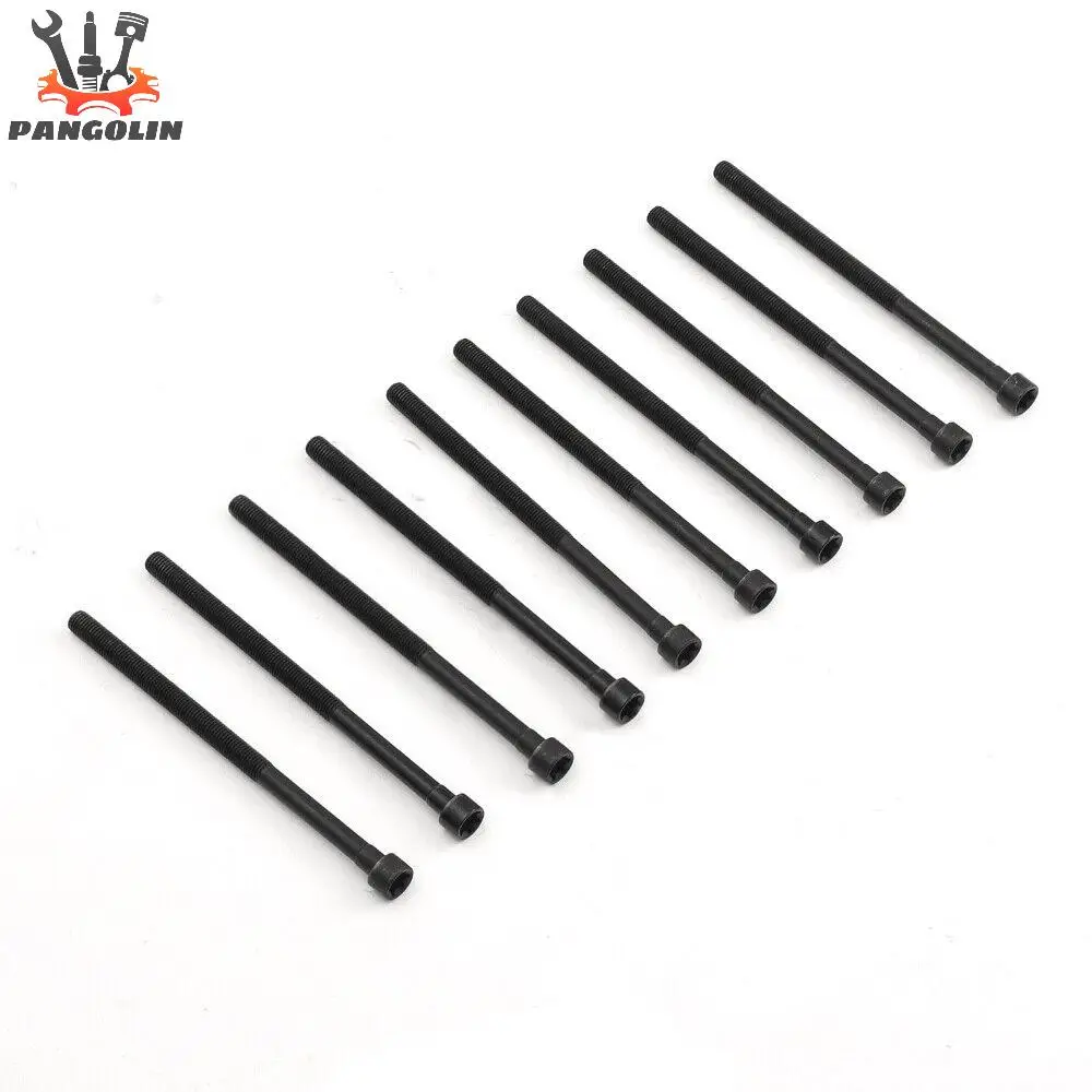 

10pcs Head Bolts 11128644674 11127613127 for BMW 118i B38A15, for Mini Cooper B38 1.5T