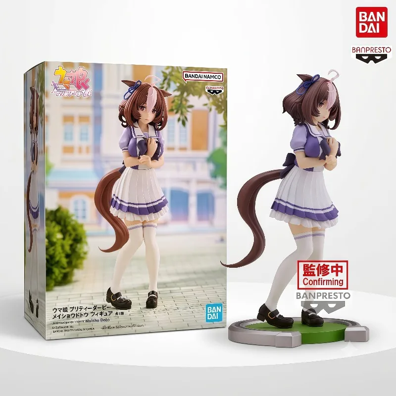 100% Оригинальная коллекционная фигурка Bandai Banpresto Uma Musume Pretty Derby Meisho Doto в униформе, аниме-фигурка, декор для рабочего стола, подарки, в наличии