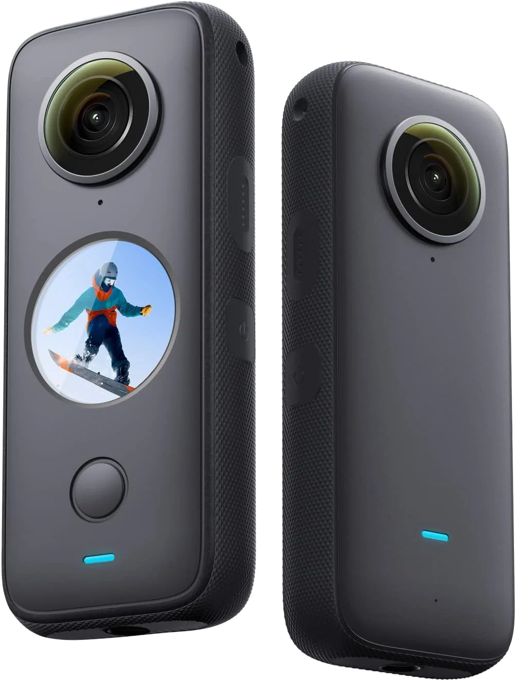 ONE X2 360 Degree Waterproof Action Camera, 5.7K 360, Stabilization, Touch Screen, AI Editing, Live Streaming, Webcam