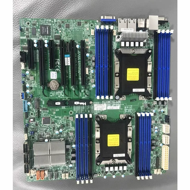 

X11DPI-N для промышленных материнских плат Supermicro, совместимый с масштабируемыми процессорами Xeon, LGA-3647, ECC DDR4, 14 портов SATA3 (6 Гбит/с)