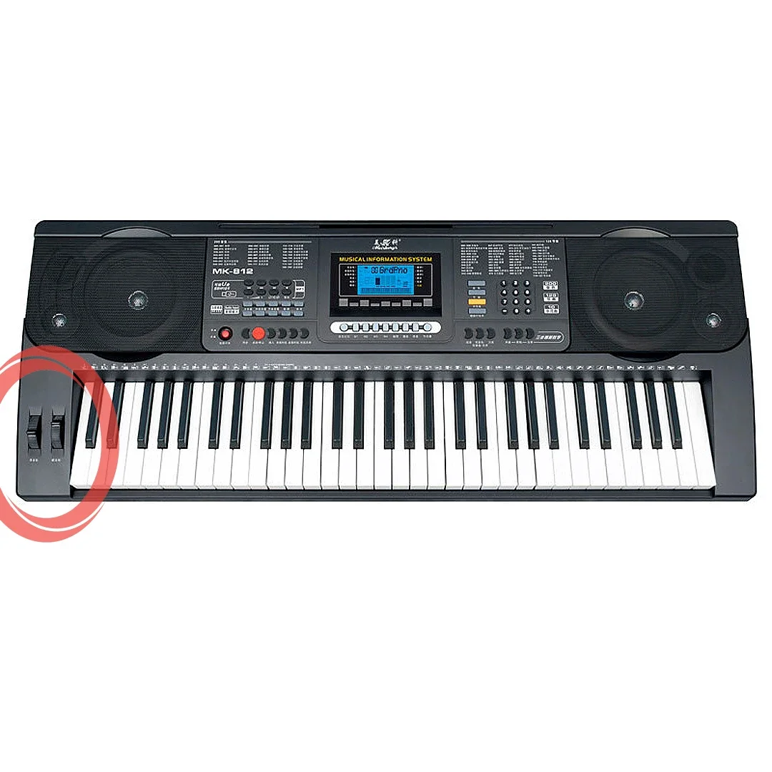 Teclado Musical controlador Midi profesional Piano Electrónico sintetizador de música Digital 61 teclas NM48