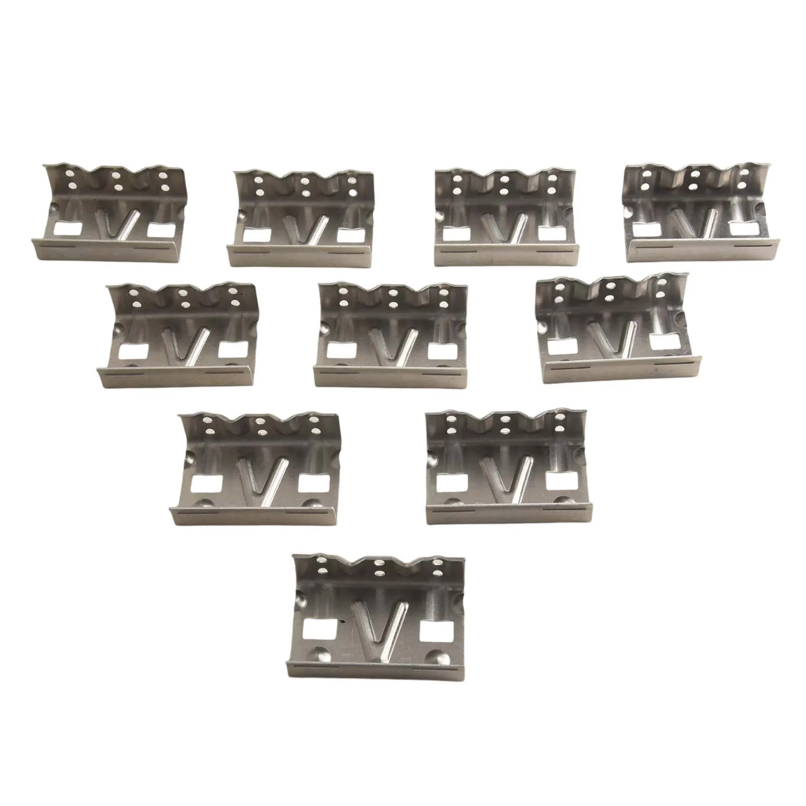 30 35 Mm Water Drainage Clip Solar Maintenance PV Module Cleaning Clips High-grade Aluminum Alloy Outdoor Weather Resistant