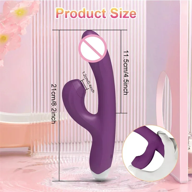 Sexualex-Vibromasseur Clitoris Ultra Puissant pour Homme et Femme, Jouet de Taille Réelle 18, Boîte de Rangement, Produits Sexuels, Ting Producer