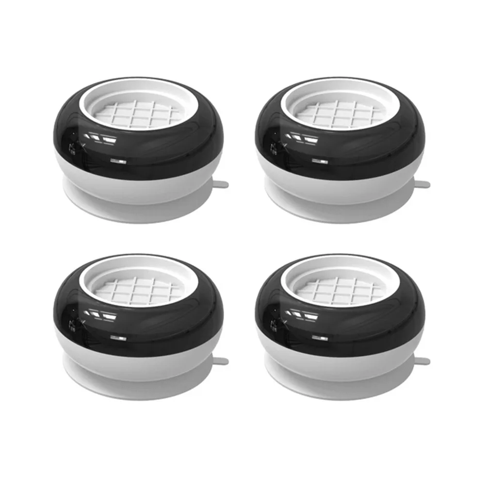 

4PCS Durable Silent Washing Machine Foot Mat Anti-slip Suction Cup Refrigerator Furniture Pad Anti Vibration Pads Universal