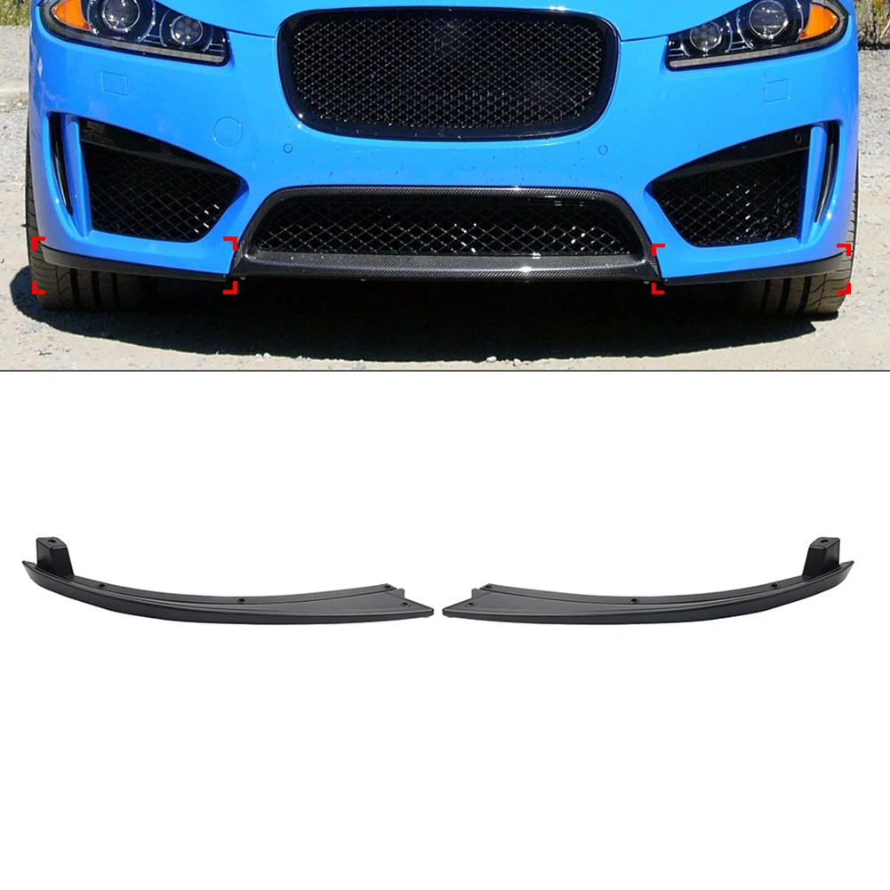 Car Front Bumper Lower Air Deflector C2Z25658 C2Z25657 For Jaguar XFR-S 2012 2013 2014 2015