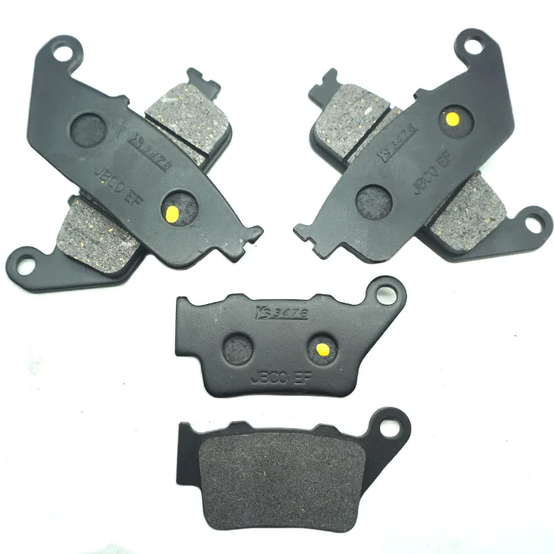 Motorcycle Front Rear Brake Pads For TRIUMPH	Street Triple S A2 660cc 2017-2020 Street Triple 675cc 2013-2017