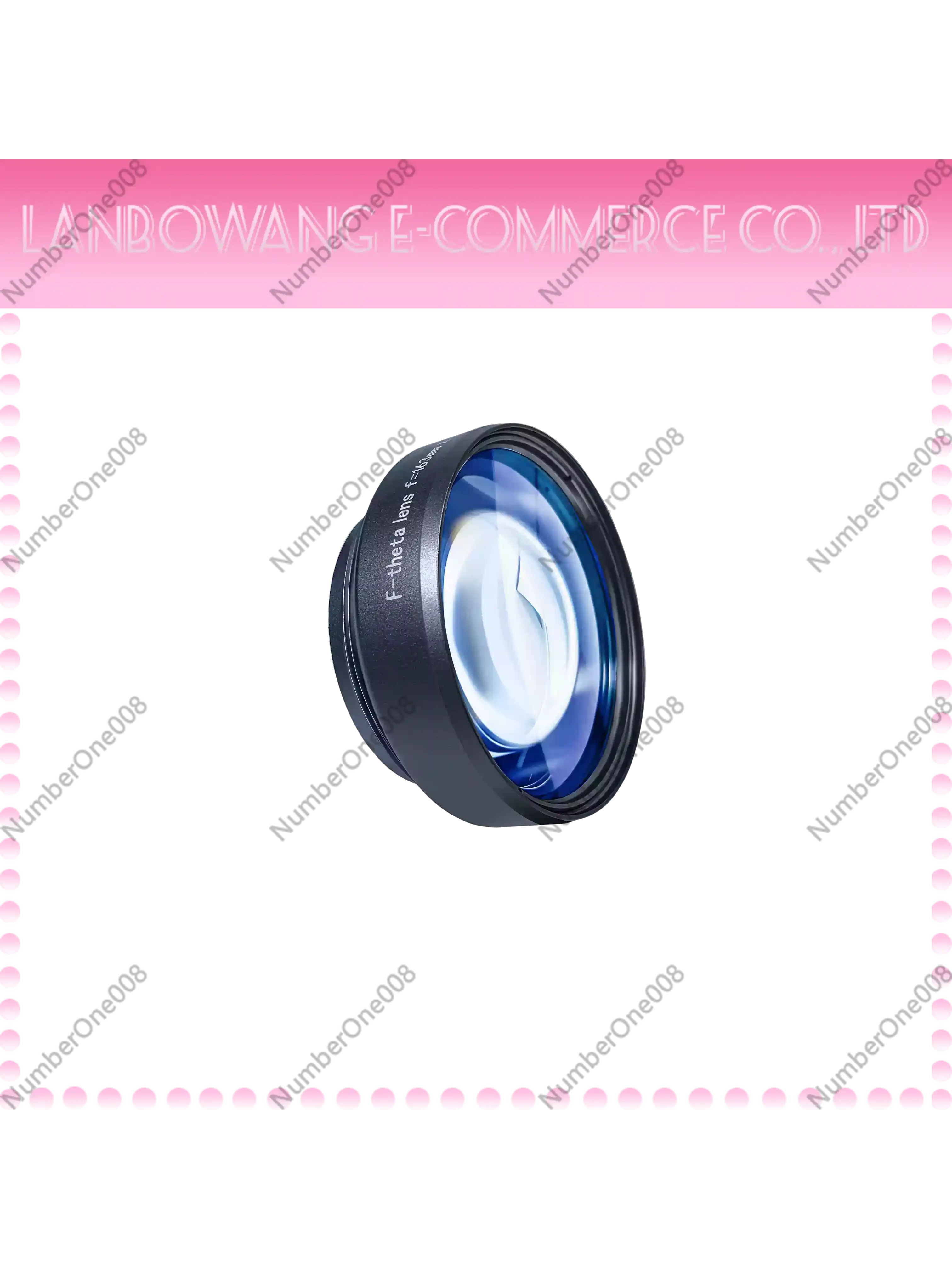 1064nm Fiber Laser Small Field Lens M52 Thread Precision Accessory