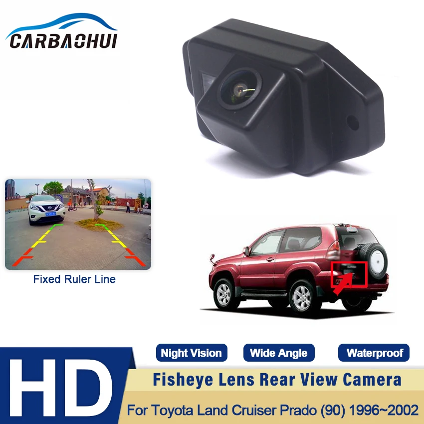 

Car Rear View Camera Backup Reverse Parking Rearview Camera HD CCD Night Vision For Toyota Land Cruiser Prado (90) 1996~2002