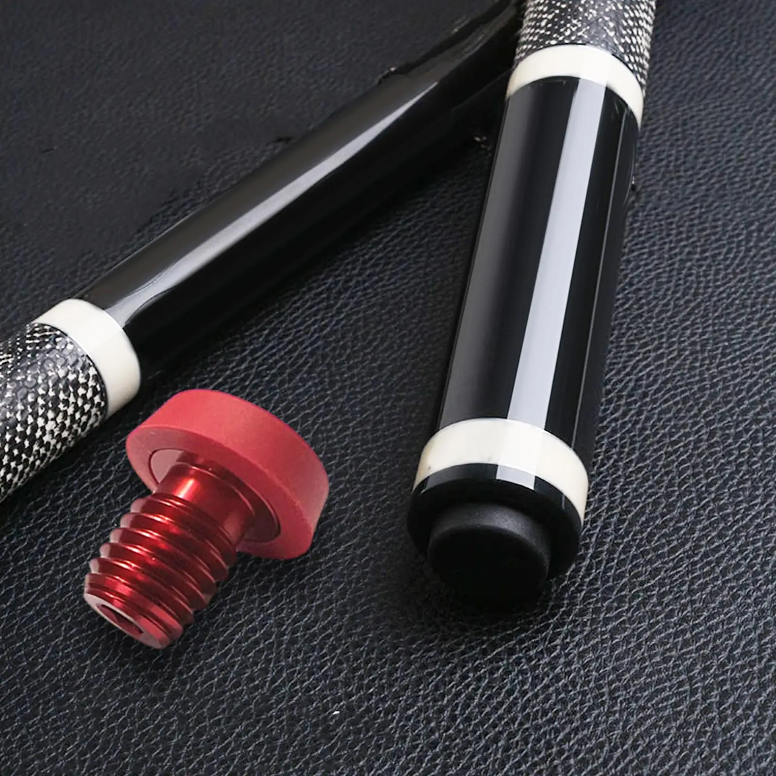 Billiard Cue Bottom Plug Screw Protector Billiard Cue Rubber Pool Cue Butt for Players Billiard Cues Beginners