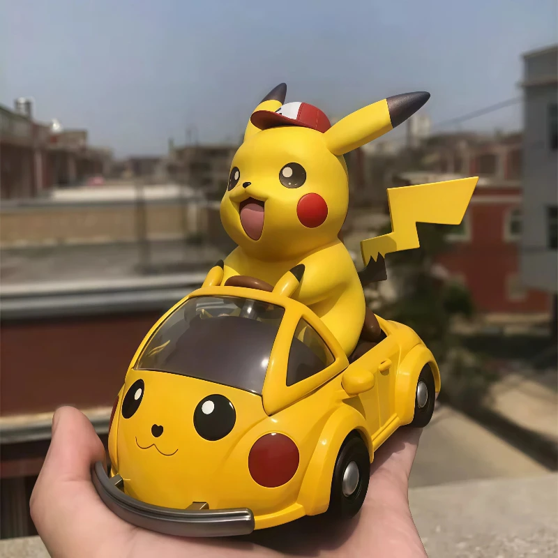 

Pokemon Pikachu car figure pocket ornament chubby style model collectible gift boxed package
