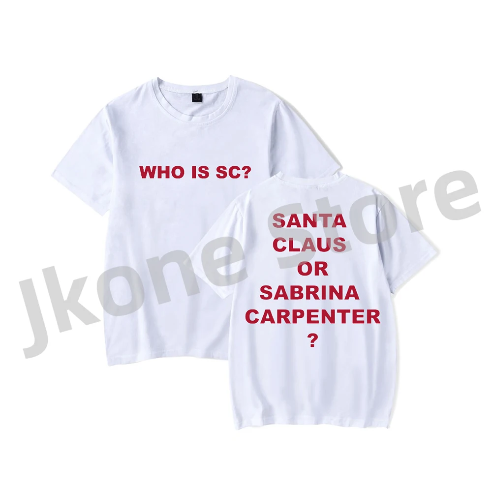 Sabrina Carpenter SC Baby Tee fruitcake Album Merch Women Men Fashion Casual Short Sleeve T-shirts