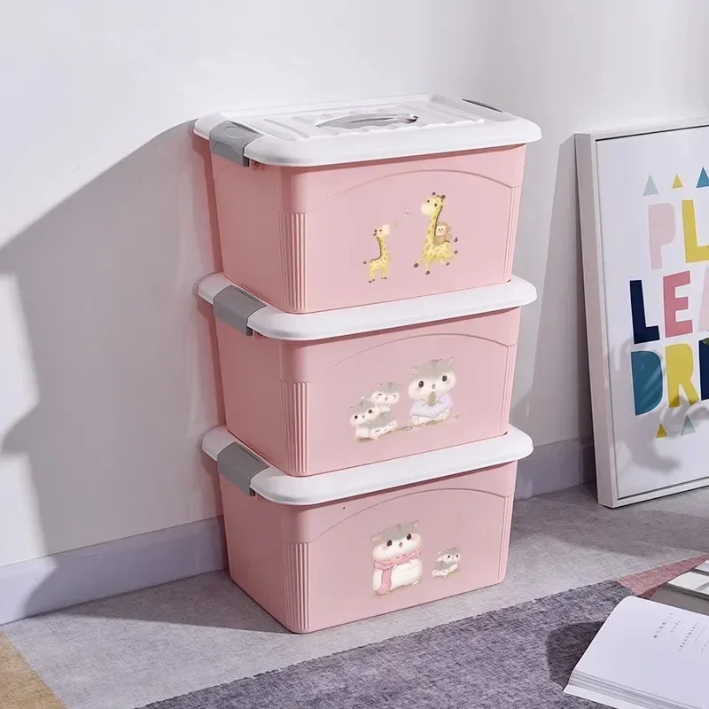 Factory Building Block Storage Box Clothes Toy Storage Box Plastic Covered Finishing Box Household Storage Durable