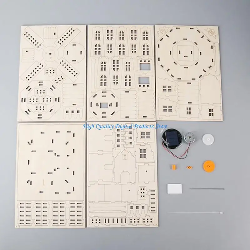 u2je-montagem-moinho-vento-modelo-pratico-aprendizagem-brinquedo-demonstrador-conversao-energia-solar