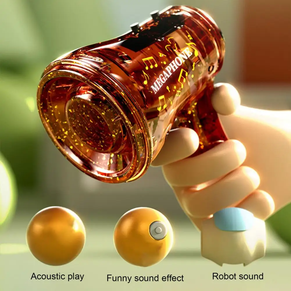 Mini Speaker Keychain Mini Horn Keychain Recordable Handheld Speaker Music Player Bag Pendants Voice for Parties for Kids