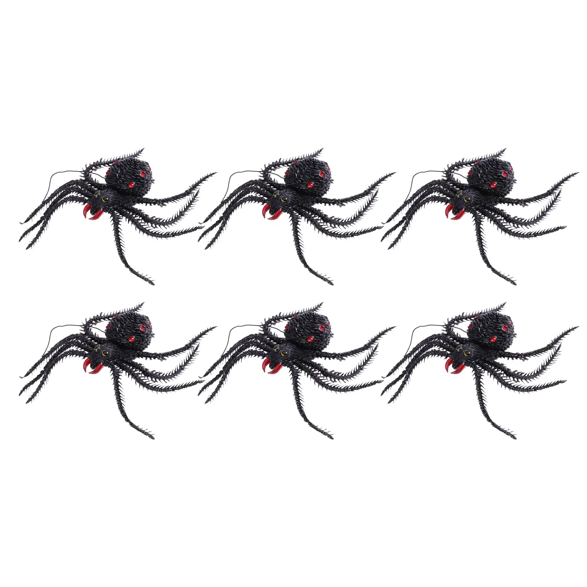 6 Pcs Halloween Tricky Props Toys Spiderverse Artificial April Fools Day Outdoor Fake
