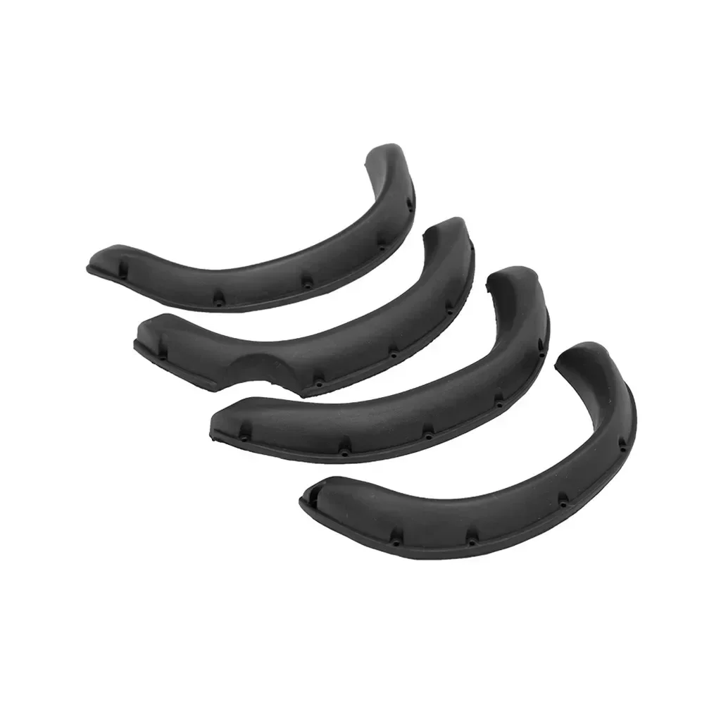 4pcs RC Cars Rubber Fender Flares for 1:10 Tamiya RC4WD TF2 Mojave Racing Crawler Car Body Parts