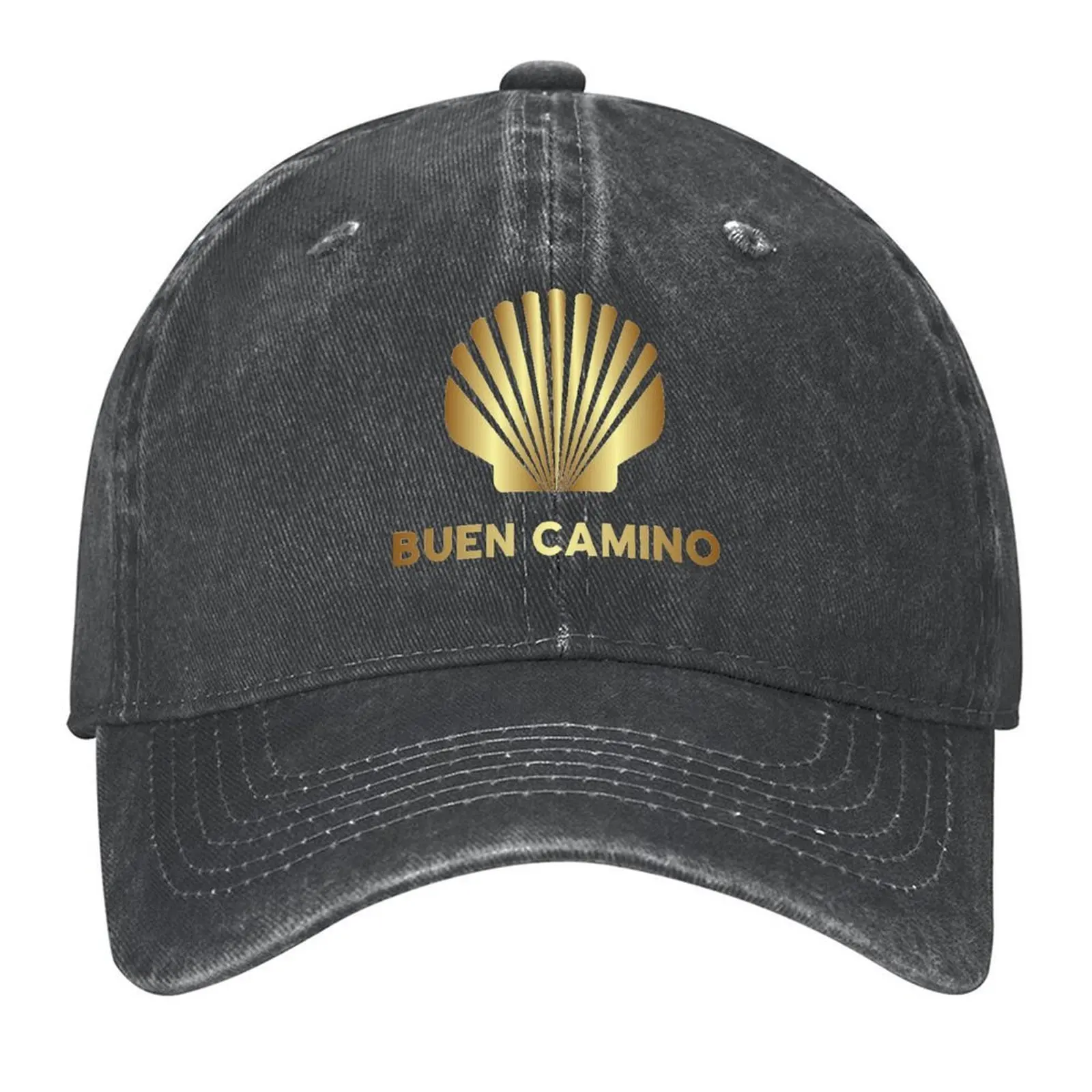 

Buen Camino Shell Baseball Cap Hat men Brand Man cap golf hat genuine birthday Designer Man Women's