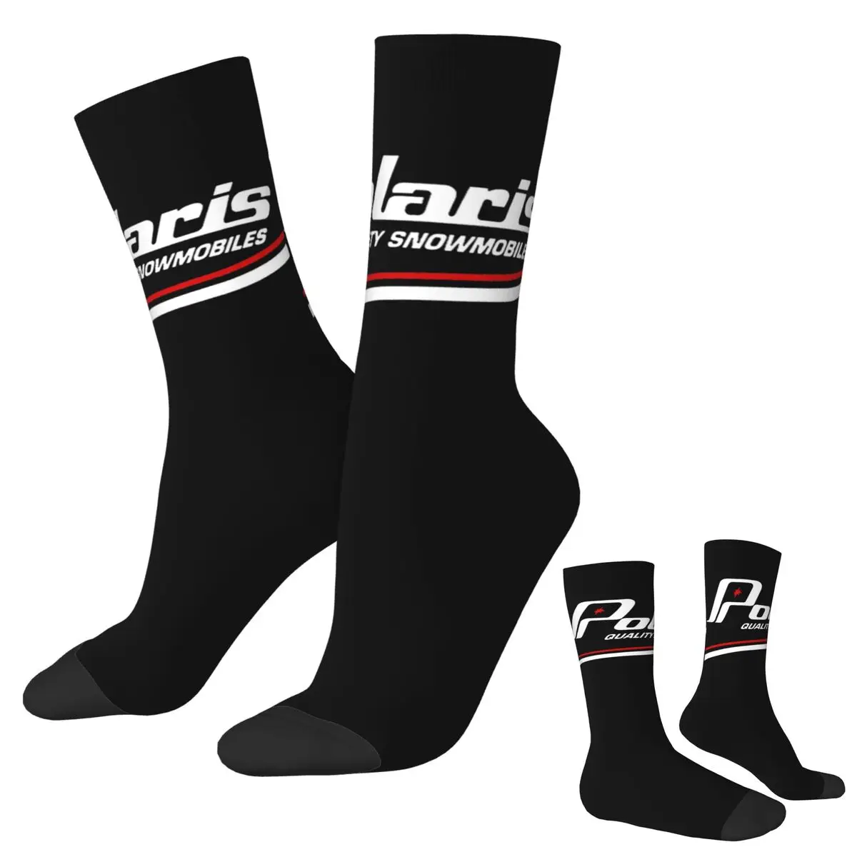 ポラリスロゴソックス原宿吸汗ストッキングオールシーズンロングソックスアクセサリー男性用女性用誕生日プレゼント
