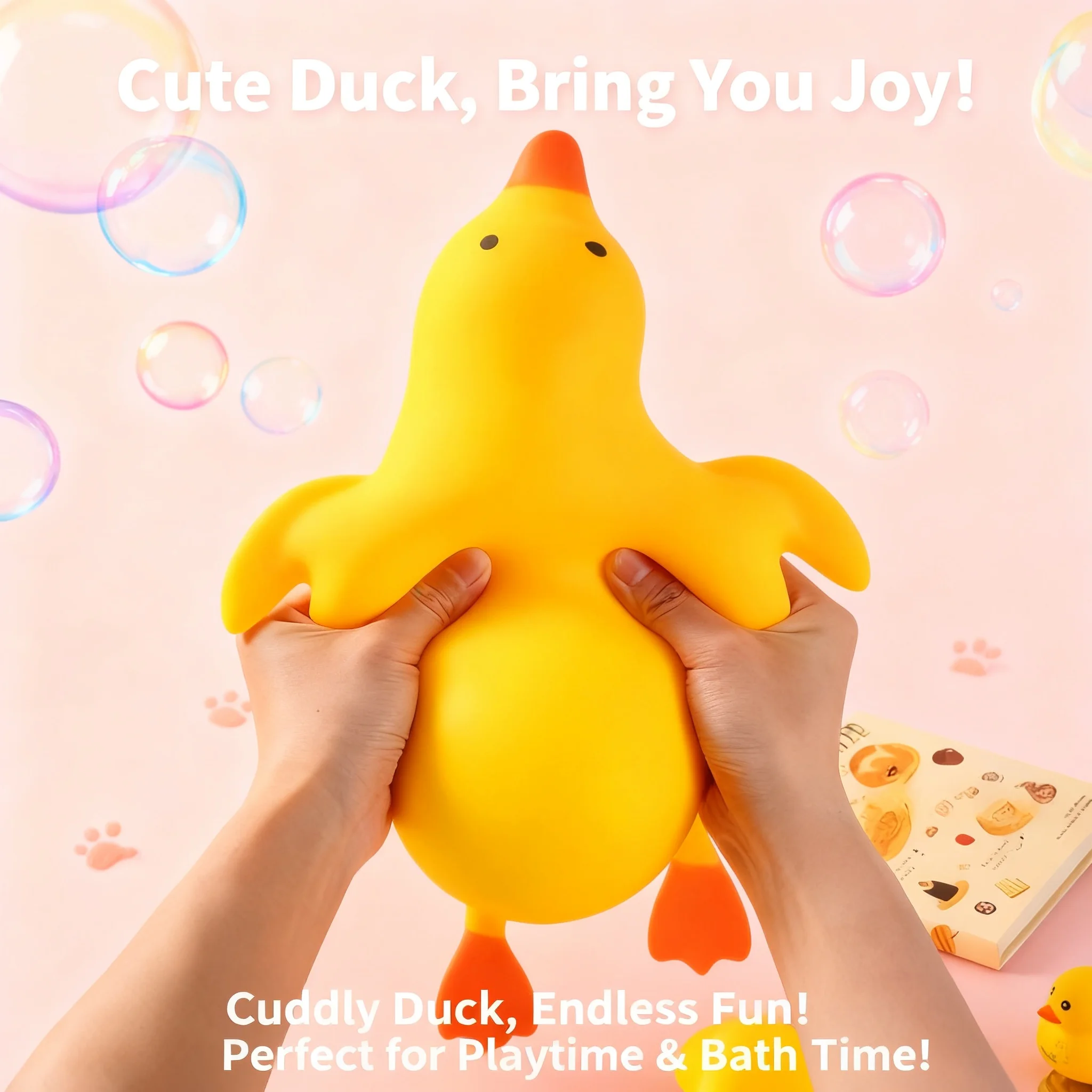 Squishy Antistress Duck Goose Fidget Toys Cute Stretch Decompression Animals for Kids Adults Vent Best Gift Friends